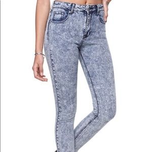 Bullhead (pacsun) high rise skinniest jeans